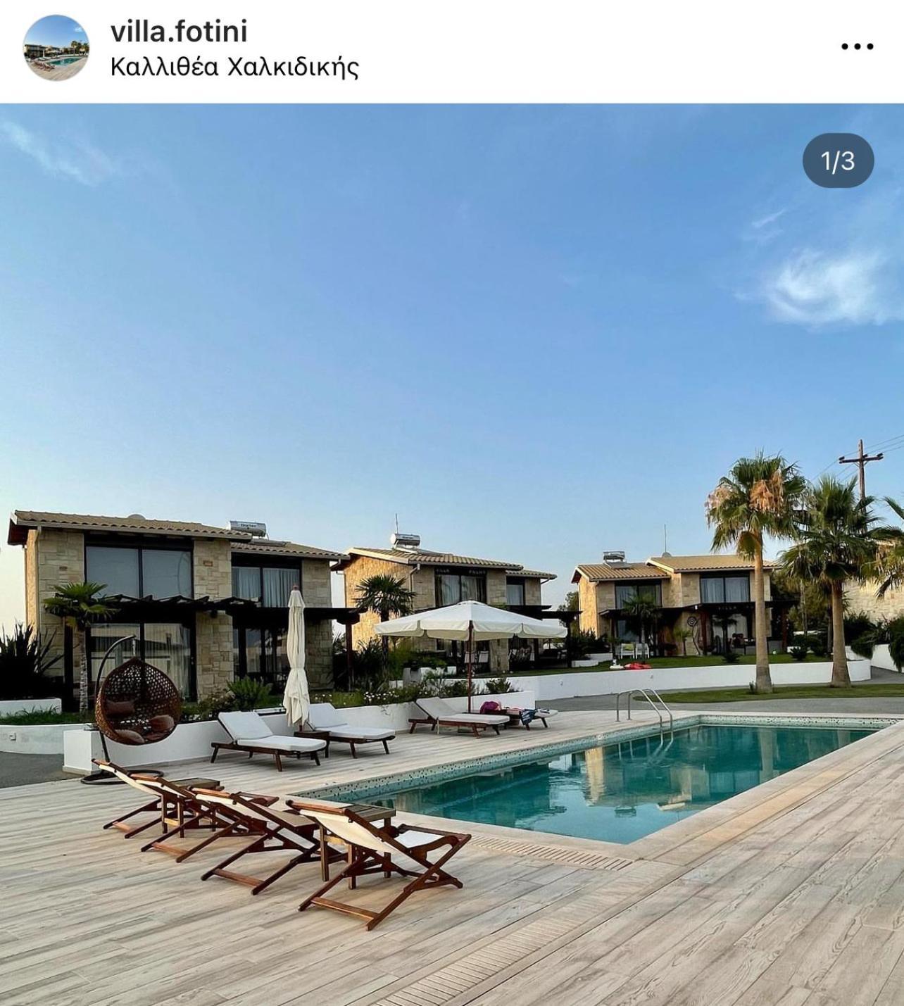 Villa Fotini Kallithea  Exterior foto